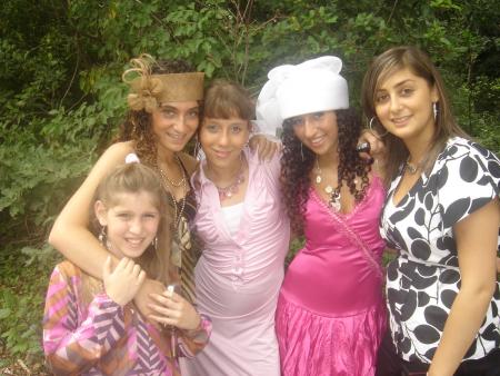 Levana, Alicia, Jessica, Audelia et Marie-Laure