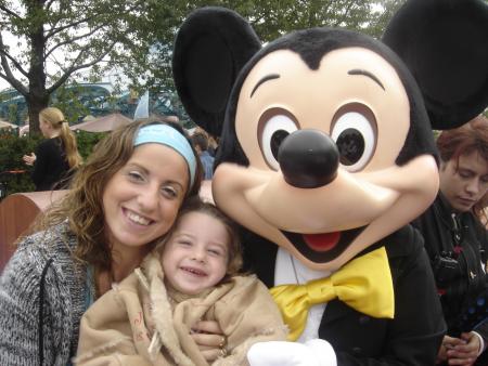 Ma femme, Tyffanie et Mickey
