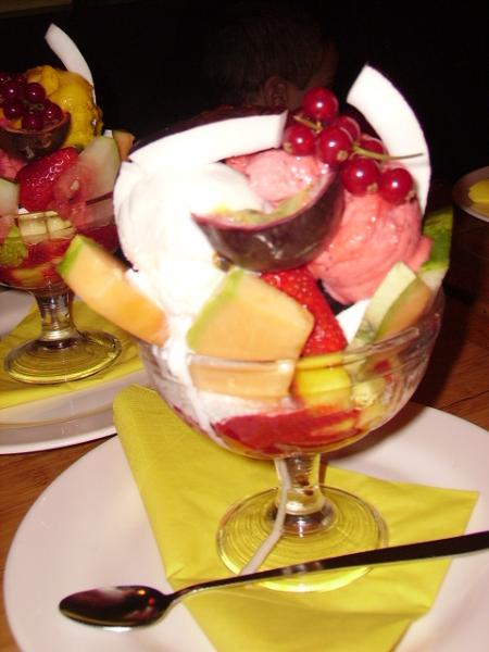 Une glace...
